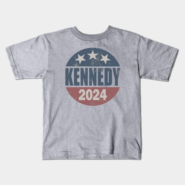 Vintage Kennedy 2024 Kids T-Shirt by Etopix